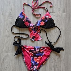 La Vie En Rose Flower Bikini